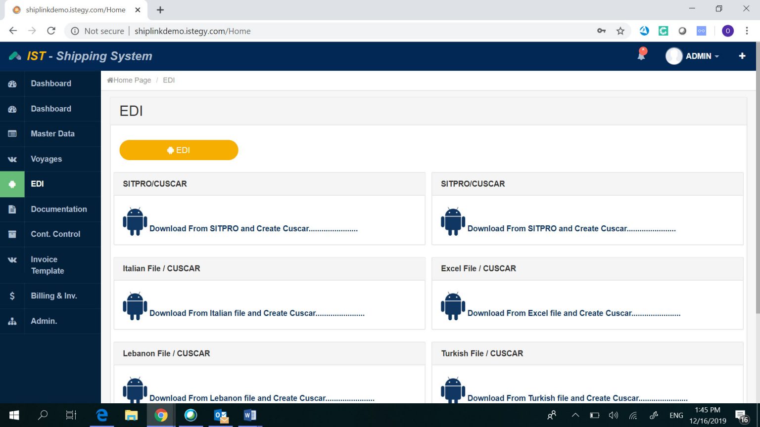 Shipping Software Shipping Management System CloudWadi